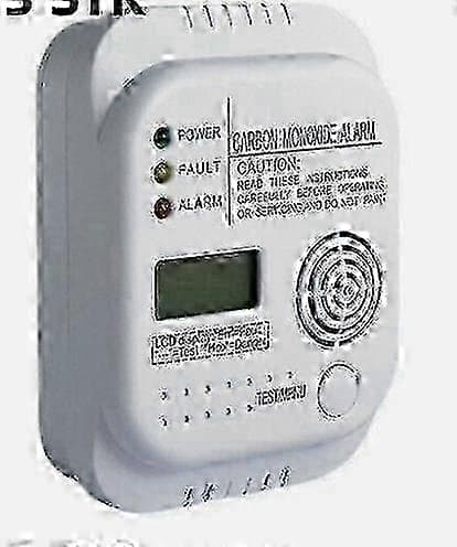 CO-hälytin, häkäilmaisin, kaasuhälytin, varoitushälytin, häkäilmaisin LCD-näytöllä