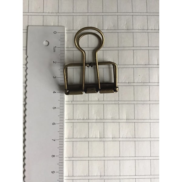 Färgglada ihåliga pappersklämmor fakturaklämmor kontorsmaterial 10-pack