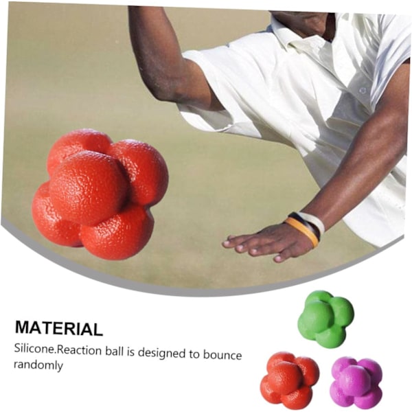 Hexagonal bold gymnastikbold agility træningsbold fitness agility bold agility bold fitness bold indendørs træningsbold hexagonal bold reaktionsbold