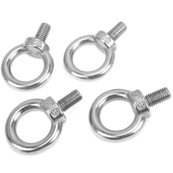 4 st Rostfria Lyftöglor Öglebultar Kraftiga Maskiner Skulderlyftöglor