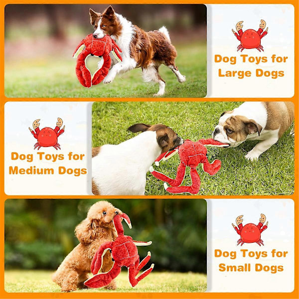 Hundelegetøj/Hundelegetøj til store hunde/Pibende hundelegetøj/Plys hundelegetøj/Stort hundelegetøj/Legetøj til små, mellemstore og store hunde