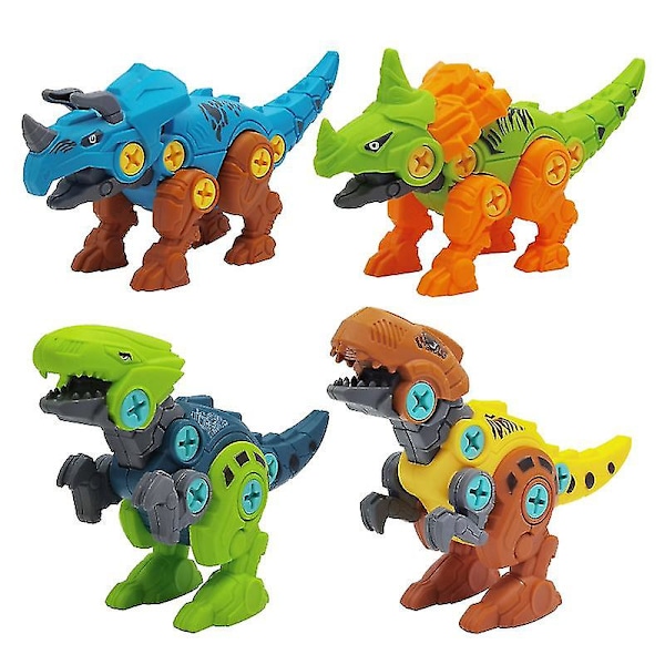 Dinosauruslelurakennussarja, opettavainen lelu pojille ja tytöille
