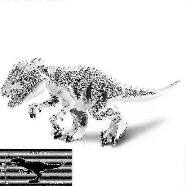 1 stk Jurassic Stor Dinosaur Byggeklodser T-rex Quetzalcoatlus Spinosaurus Actionfigurer Legetøj til Børn Pterosaur C