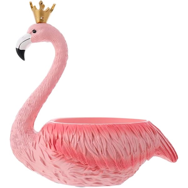 Hartsi Flamingo Figuriini Koriste Eläinlintu Patsas Mehikasvi Istutusruukku Kukkaruukku Säilytyslaatikko Kotiin Toimistopöydän Koristeluun (Lajitelma Värejä)