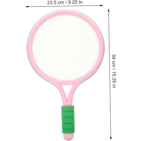 Speciellt badmintonracket för barn dubbel sport utomhus interaktivt tennisracket för föräldrar och barn
