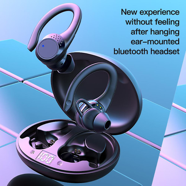 Mpow Bluetooth Headset 5.2 Tws Langattomat Kuulokkeet Nappikuulokkeet Korvakoukulla