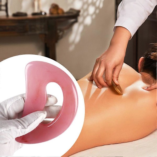 Kropps Gua Sha Massasjeverktøy Bærbar Gua Sha Verktøy for Rygg- og Benlindring for Fjerning av Tretthet