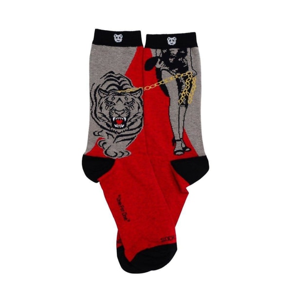 Tiger of a Leash Sock från Sock Panda (Adult Medium)