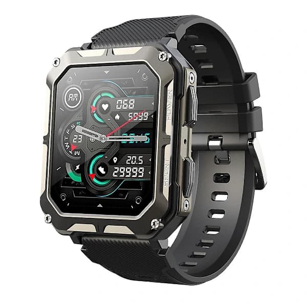 Ny C20pro Bluetooth Opkald Smartwatch Udendørs Tre-Proof Sport
