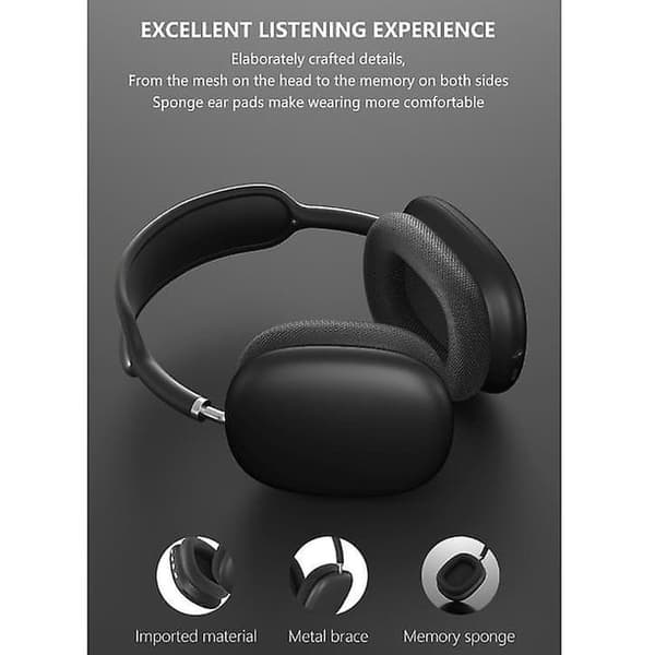 P9 Bluetooth Headset Headset Mobiltelefon Trådløs Bas Gaming Headset