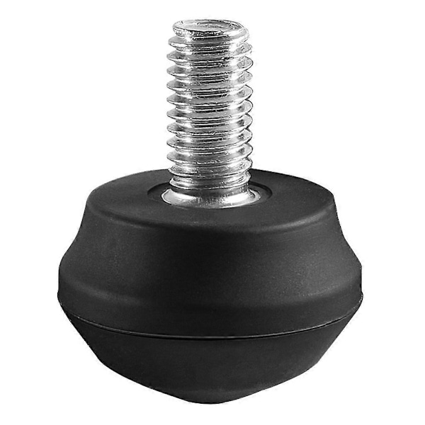 Gummifødder med pigge til stativ med 3/8 tommer gevind, stativ, monopod, ben, fødder