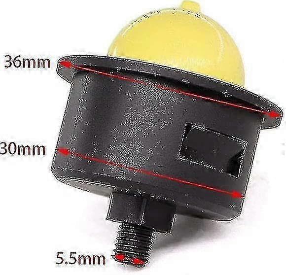 3X Drivstoff Primer Pumpe For Hecht 40 541SX 5410SH Gressklipper Reservedeler