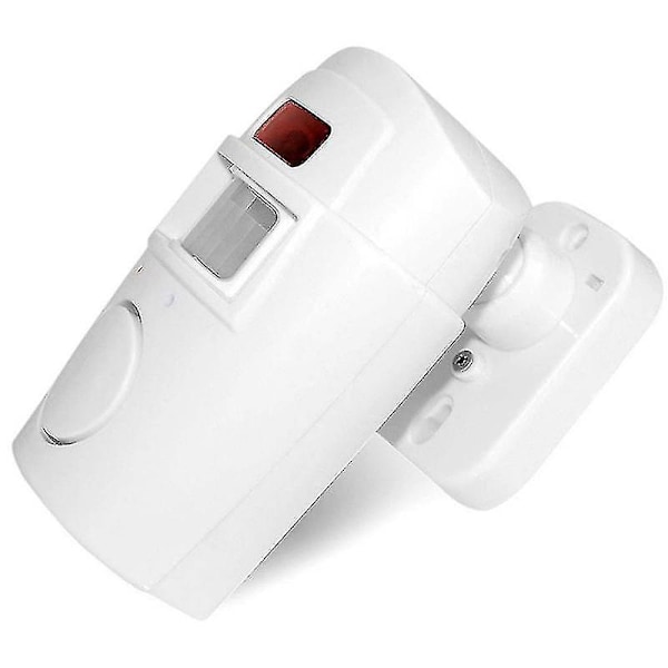 Trådlöst PIR Rörelsesensor Alarm + 2 Fjärrkontroller Skjul Hem Garage Husvagn