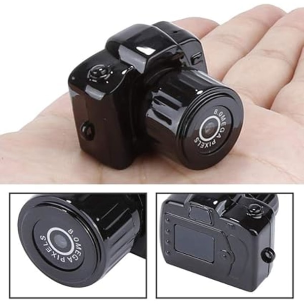 Micro Mini DV Videokamera Videoopptaker for Webkamera Hjelm Sykkel Motorsykkel Fotturer Sport