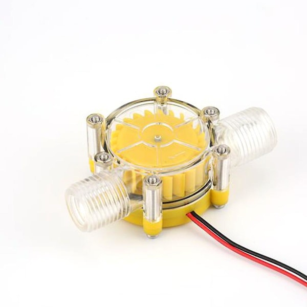 12V Mini Stabil Vattenflödespump Laddningsgenerator Hydroelektrisk Mikro Hydrokran DIY