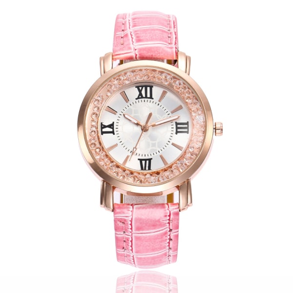 ny mode watch med kvicksandboll pink