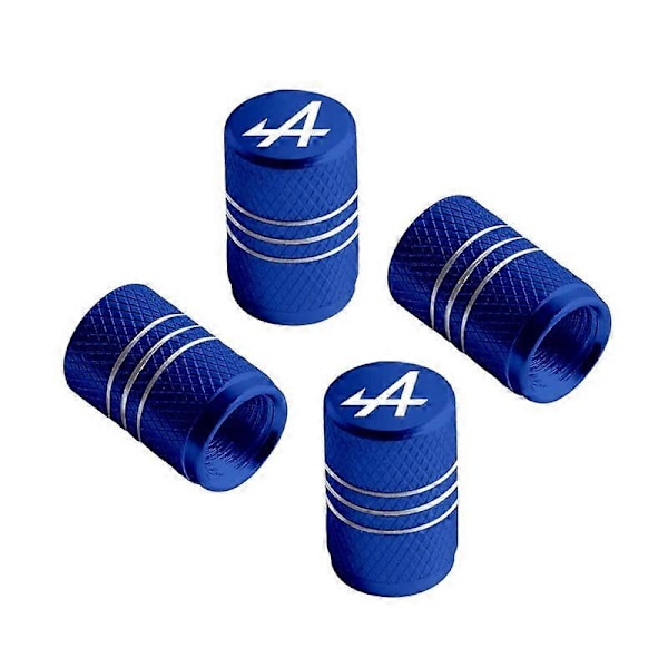 A Emblem Badge Bilhjul Dekkventilhetter Dekkstammekapsler For Alpine Aline A110 GT S RS GT Sport Clio Megane Scenic Tilbehør - Motor Kjøretøy Hjul Pa 14