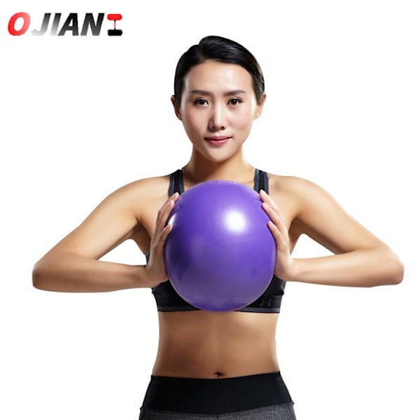 Pilatesball 25cm Fitness Yogaball Treningsball Gymball Liten Pilatesball for Nybegynnere og Profesjonelle