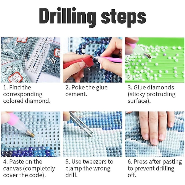 5d diamantmaling, diamantmaling strassbroderi, diamantmaling komplet sæt, DIY 5d diamantmaling, pärla diamantmaling, diamantmålning