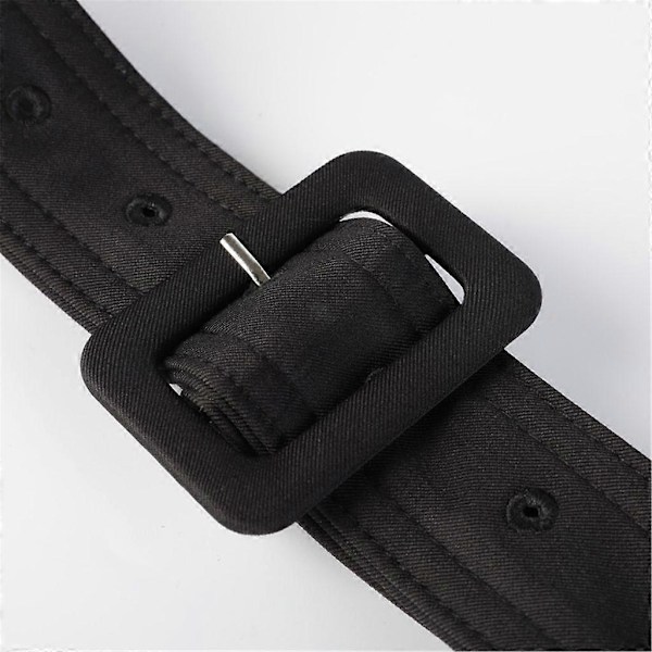 Dambälte med spänne, brett ersättningsbälte för trenchcoat för dekorationer Caramel alloy buckle