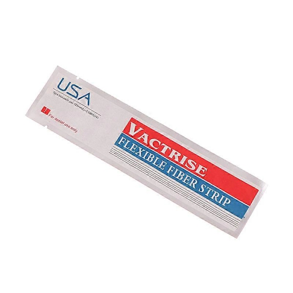 1 st Tandvårdsmaterial Flexibel Fiberremsa Glas Splint Lös Tandfixeringsremsor Ljushärdande Bindande Ortodontiska Retainers 7PCS