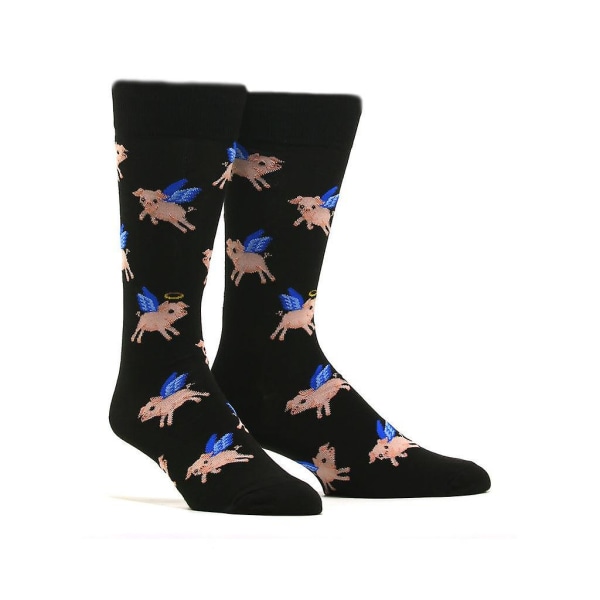 Flying Pigs Sokker (Voksen Large) Multicolor Blue