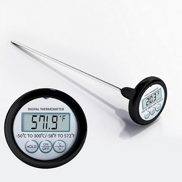Portabel Digital BBQ Termometer Mat Kött Probe Kök Matlagning Grill Termometer L