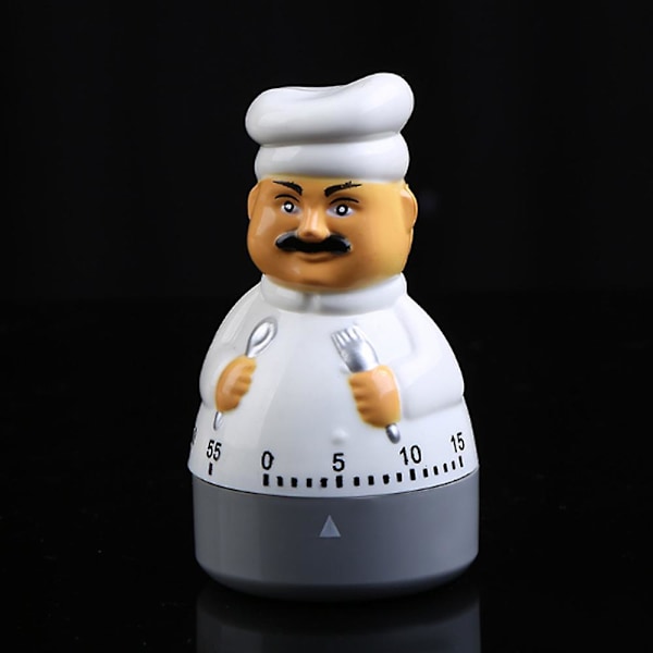 Köktimer Kocktimer Nedräkningstimer Mekanisk Timer 60 Minuter Nedräkningstimer