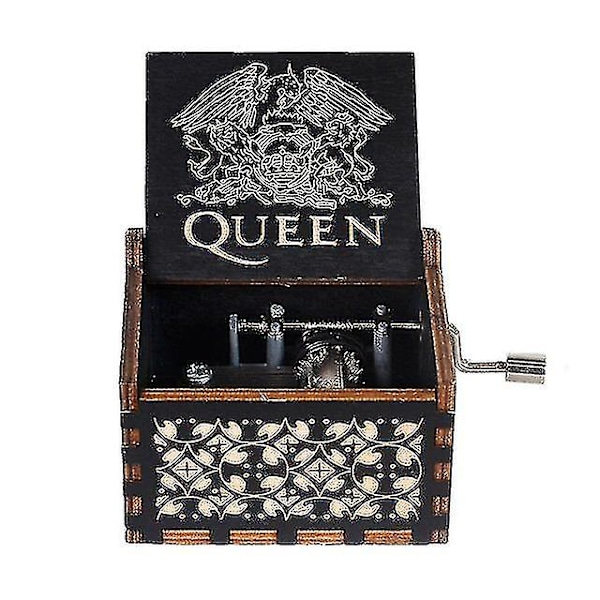 52 Teema Puinen Käsikäyttöinen Musiikkirasia Bohemian Rhapsody Teema Queen Jurassic Park Dragon Ball Syntymäpäivä Joululahja Queen