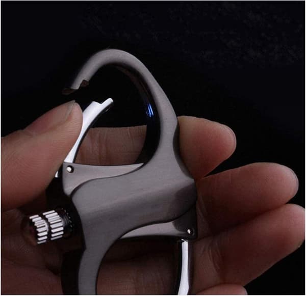 Infinity permanent fyrstikklighter med nøkkelring, den evige lighteren, nødstartsett for ild