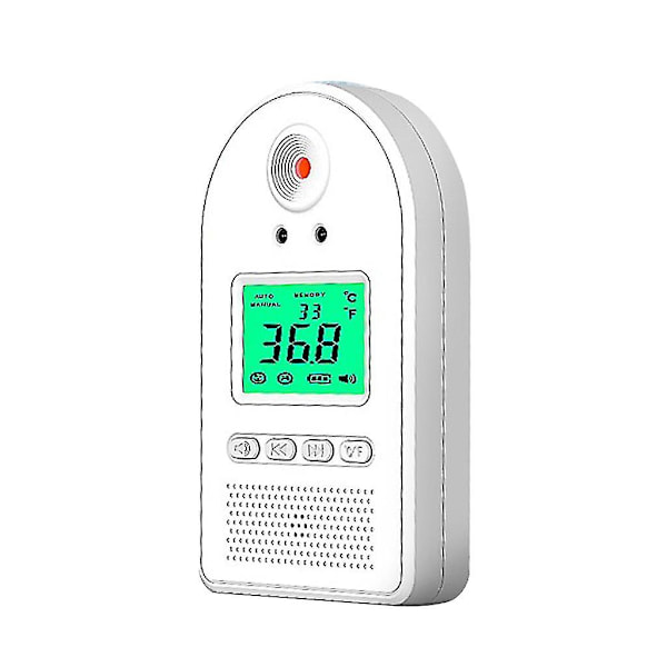 Digitalt infrarødt pandetermometer med smart sensor, automatisk stemmeudsendelse, kontaktfri, simpel installation, temperaturmåler til kontor, skole B