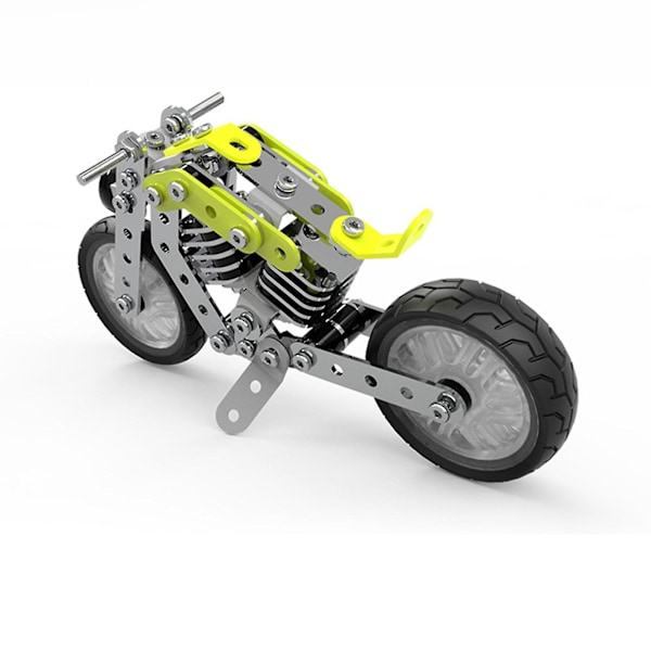 Rakennettavat automallisarjat, STEM-rakennuslelut, automallisarjat 8–12-vuotiaille lapsille, metalliset moottoripyörärakennuspalikat 8-, 9-, 10-, 11-, 12–16-vuotiaille pojille