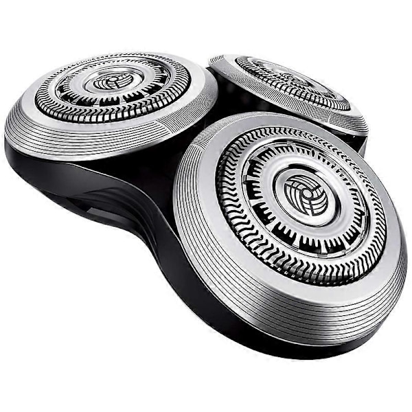 2 stk. RQ12 Erstatningsbarberhode for Philips elektrisk barbermaskin - Kompatibel med S9000, S9111, RQ10, RQ1250 og SH90 tilbehør 2pcs