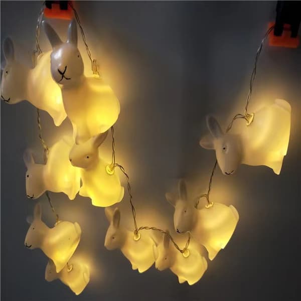 Lys 1,5 m 10 Led Lys Kanin Fe Lys Kanin Fe Lys