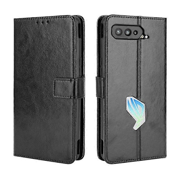 Til Asus Rog Phone 5 Flip Telefon Læder Etui