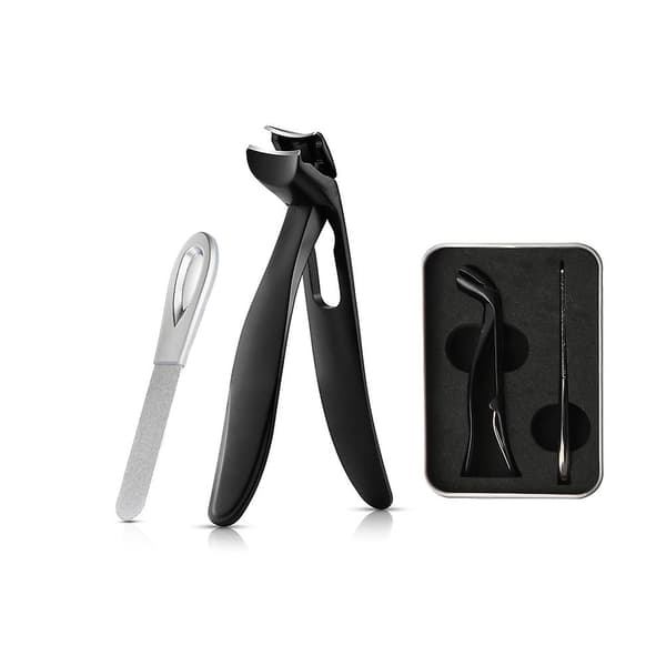 Cumuul ClipMaster Pro, Ergonomisk Vinklet Hode Negleklipper for Eldre