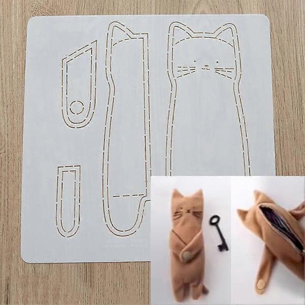 DIY Handbroderiverktyg DIY Patchworkschablon för Sömnadsbroderientusiaster