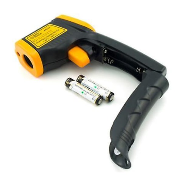 Smart Infraröd Termometer Pistoltyp Digital IR Lasertermometer med LCD-skärmsensor för Barns Kroppstemperatur