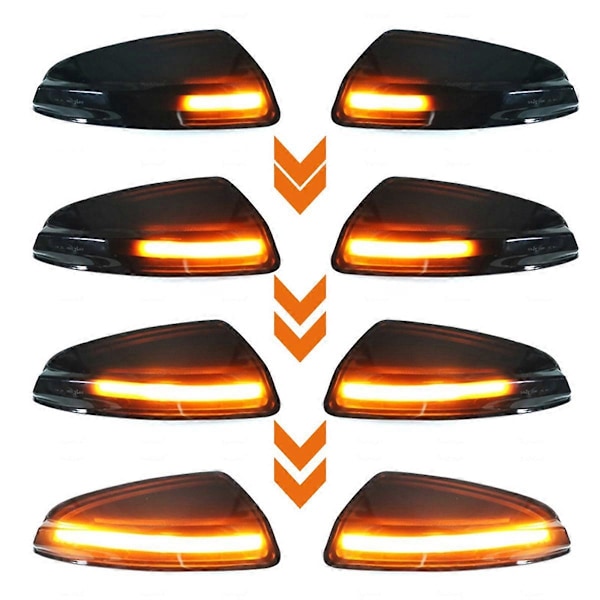 LED Dynaaminen Vilkkuvalo Sivupeilin Vilkku C-sarjalle W204 S204 W639 ML W164