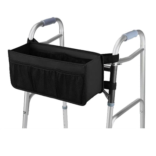Rollator Korg Rollator Väska Vatten Rollator Mugghållare Rollator Korg för Hopfällbar Rollator Vikbar Rollator Förvaringsväska