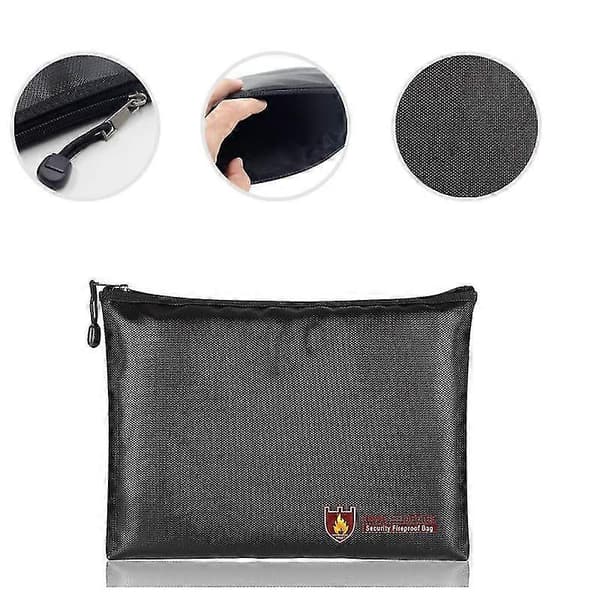 Brannsikker Dokumentmappe Pengeboks Brannsikker Vanntett 27 * 17 Cm 29CM*20CM