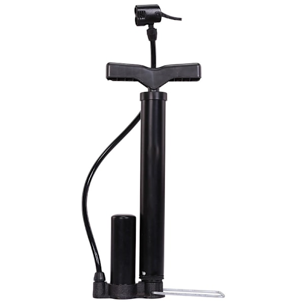 Kannettava polkupyörän jalkapumppu Polkupyörän rengaspumppu Mini jalkapumppu, Presta- ja Schrader-venttiili Automaattinen käännettävä 120PSI palloneulalla Monitoiminen