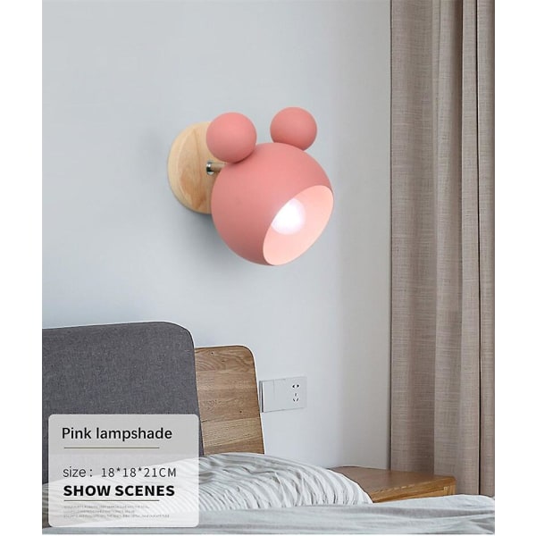 Seinävalaisin Makuuhuoneen seinävalaisin Moderni minimalistinen Macaron Led -seinävalaisin Creative A04