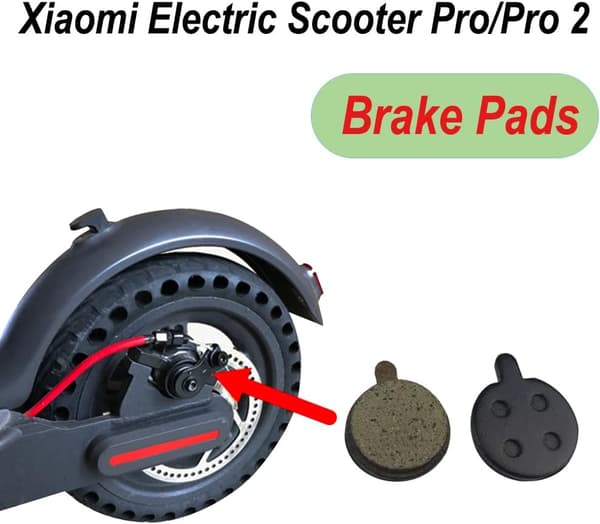 Xiaomi e Scooter Bremseklodser - Xiaomi Elektrisk Scooter Pro 2/Pro/M365/1S Tilbehør
