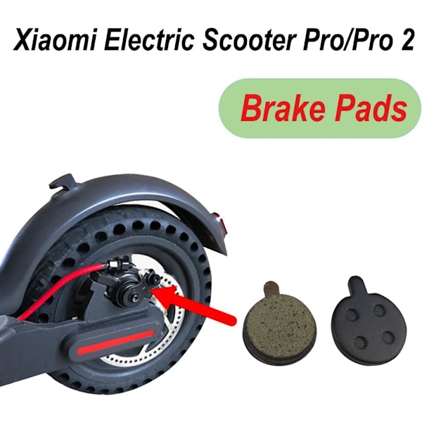 Xiaomi e Scooter Jarrupalat - Xiaomi Sähköpotkulauta Pro 2/Pro/M365/1S Lisätarvikkeet