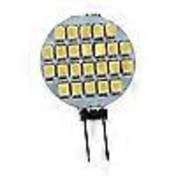 10 kpl G4 SMD 24 LED Kaappi Meri- asuntoautolamput 12V Lämmin valkoinen