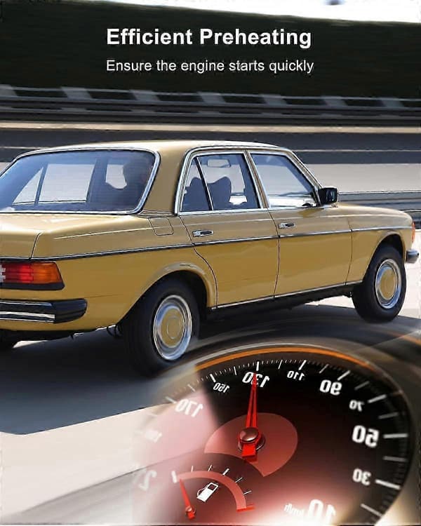 5 stk. gløderørsudskiftning egnet til MercedesBenz 190D 240D 300CD 300D 300SD 300SDL 300TD, dieselgløderør erstatter 0250201039 Edition 0705