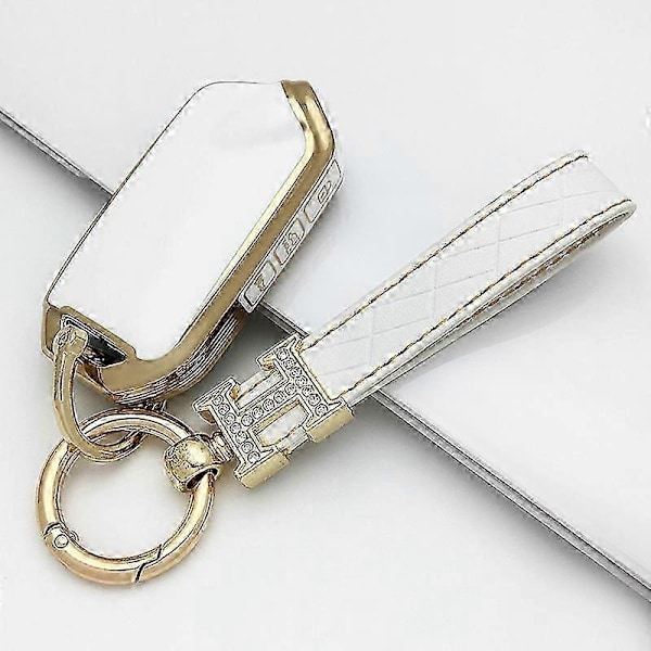 NY TPU Bil Nøgle Etui Cover Skal Fob Til Kia K900 Stinger 2017 2018 2019 2020+ Smart Nøgle Skal 4 Knapper Keychain 7