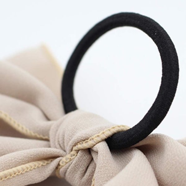 3kpl Bowknot Hiussolmiot Joustavat Hius Scrunchies Sifonki Rusetti Hiusköydet Hiusten poninhäntäpidike