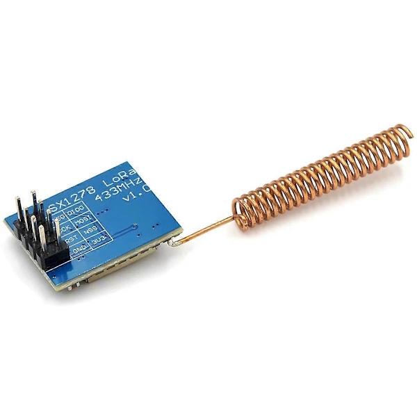 Ra-01 LoRa SX1278 433M Trådlös Spridningsspektrum Missionsmodul Längsta Avstånd 10KM